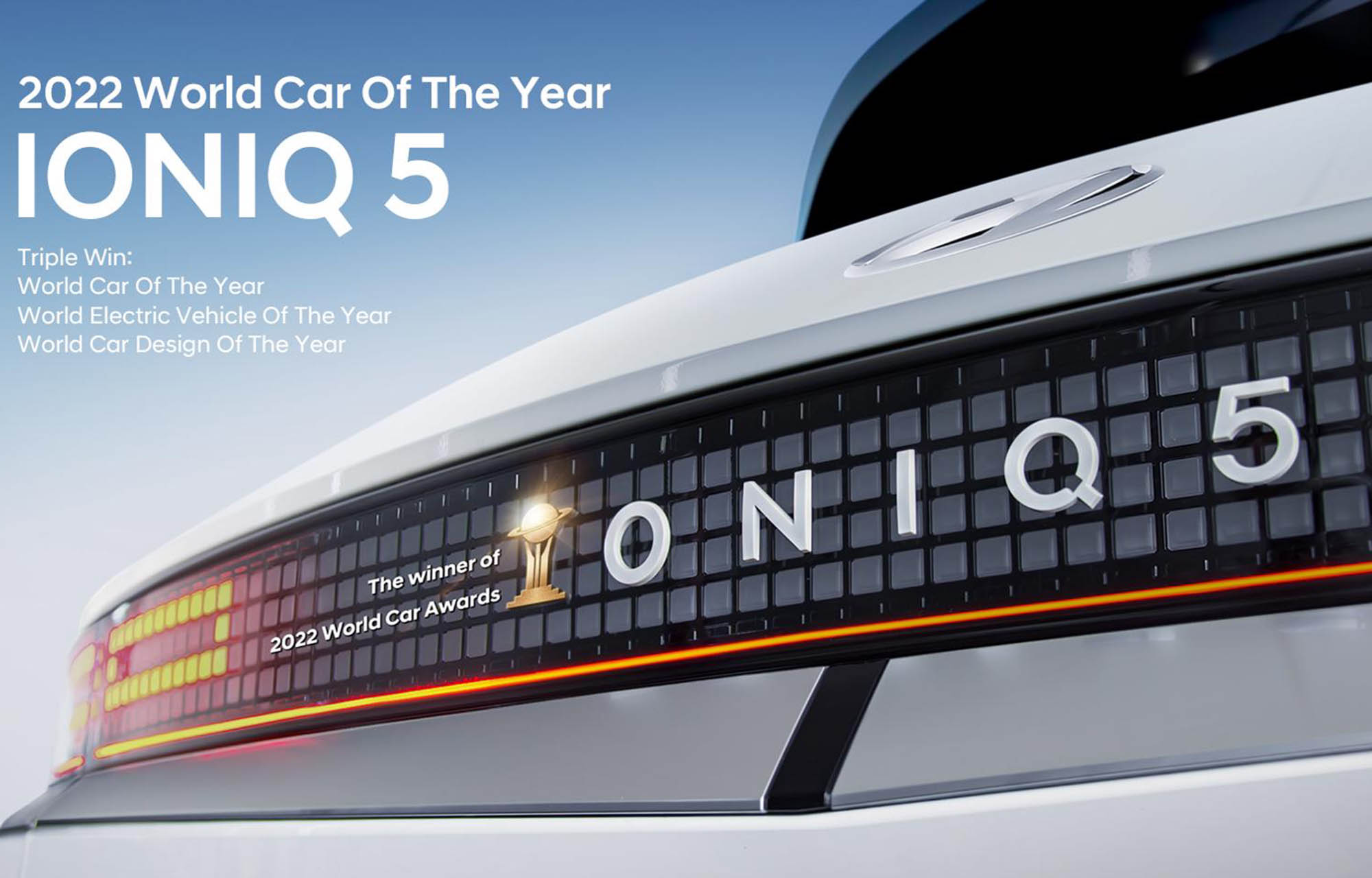 Το Hyundai Ioniq 5 ανακηρύχθηκε Παγκόσμιο Αυτοκίνητο του 2022