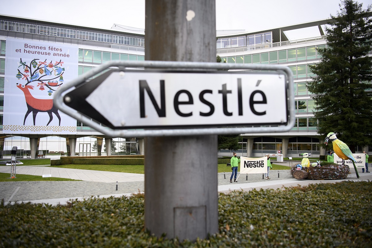 Nestle © EPA/LAURENT GILLIERON