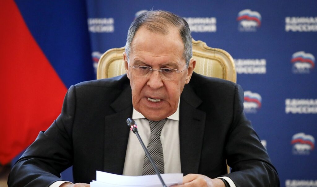 Σεργκέι Λαφρόφ © EPA/YURI KOCHETKOV
