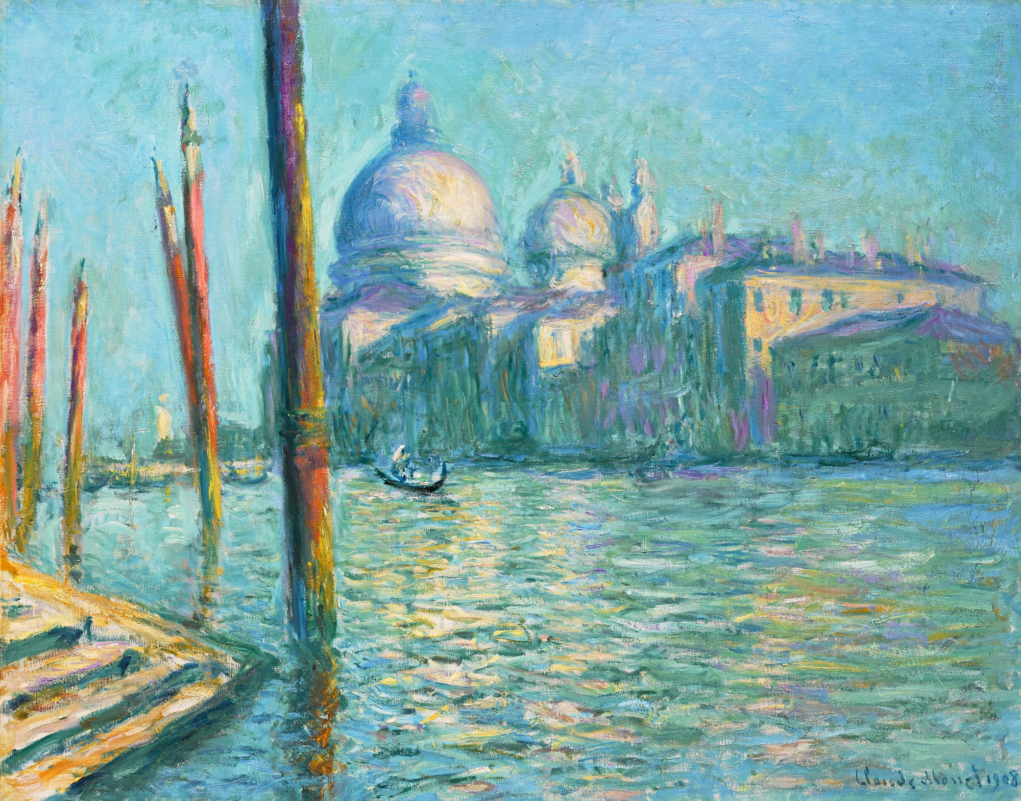 To έργο του Claude Monet «Le Grand Canal et Santa Maria della Salute» © Οίκος Sotheby's
