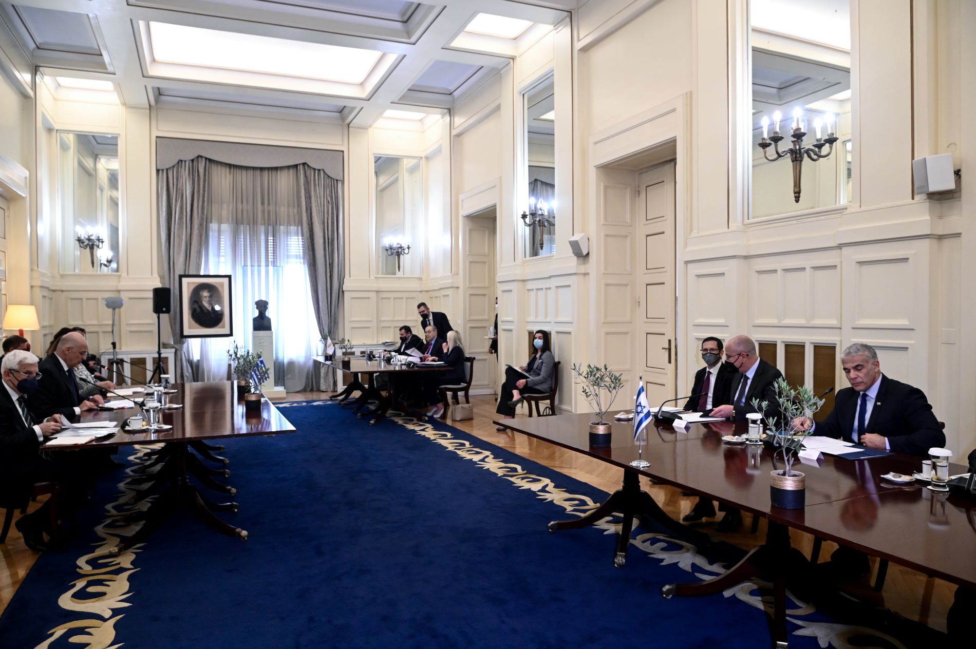 ΥΠΕΞ: Ολοκληρώθηκε η τριμερής Ελλάδας, Ισραήλ και Κύπρου