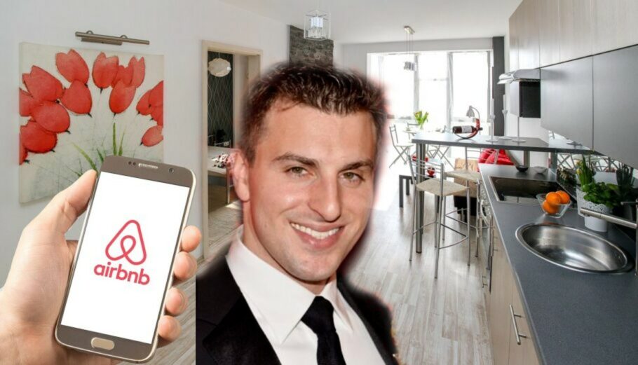 Ο Διευθύνων Σύμβουλος και συνιδρυτής της Airbnb Brian Chesky © EPA/JUSTIN LANE/ Powergame