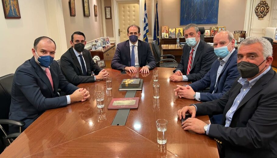Συνάντηση Συνάντηση του Απόσοτλοιυ Βεσυρόπουλου με την Ελληνική Ένωση Καφέ/ΔΤ