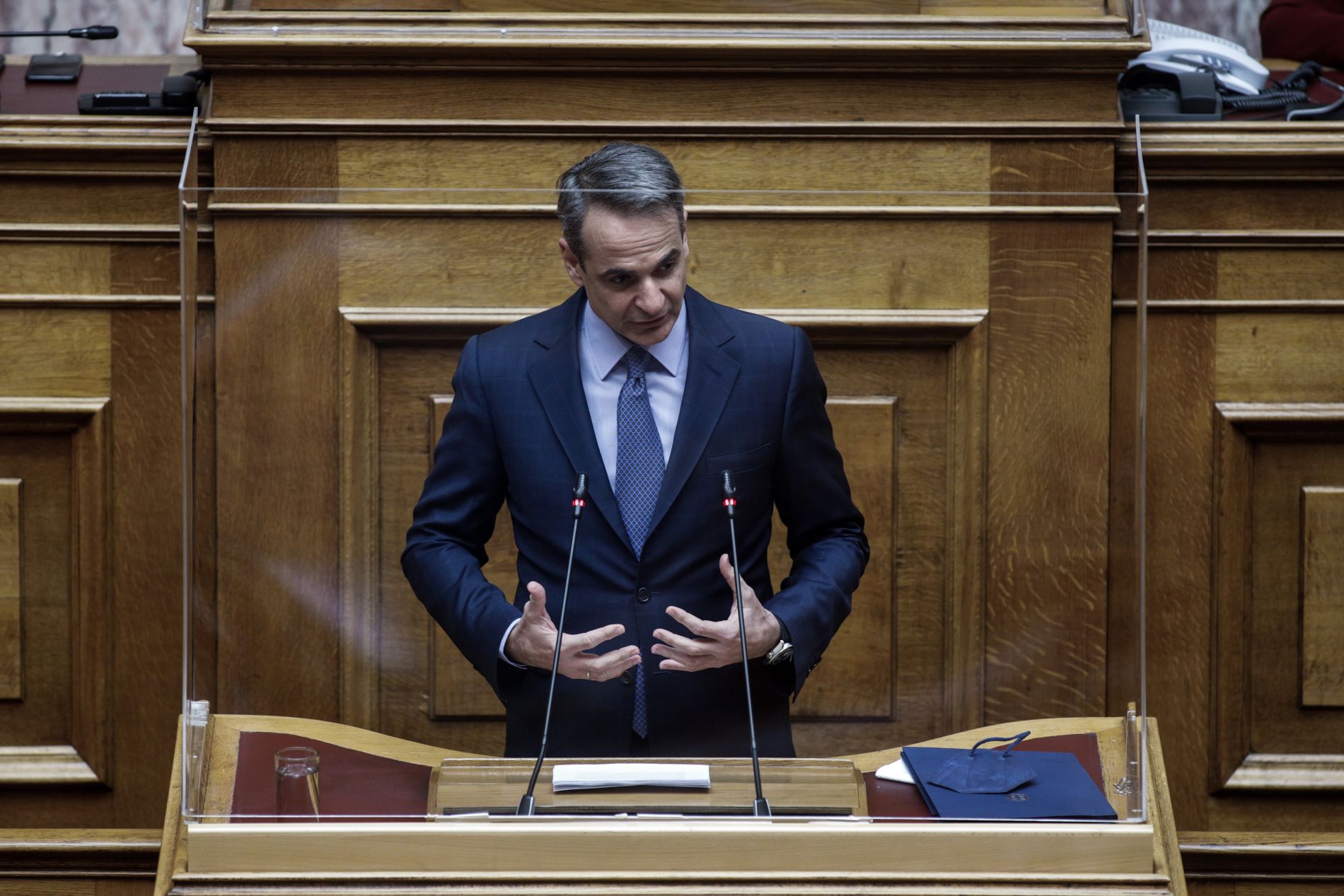 Live ο απολογισμός Μητσοτάκη για την αντιπυρική περίοδο
