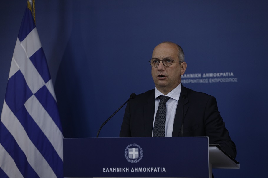 Ο Γιάννης Οικονόμου στην ενημέρωση των πολιτικών συντακτών @Eurokinissi