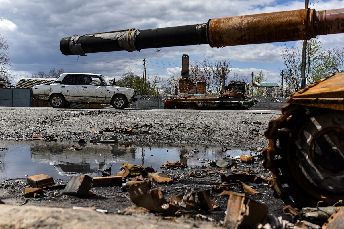 Πόλεμος στην Ουκρανία - Χερσώνα © EPA/OLEG PETRASYUK