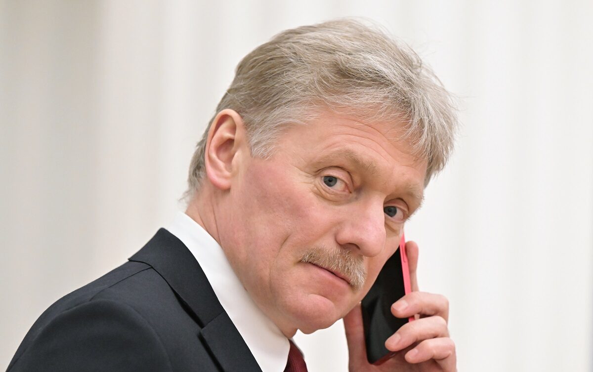 Ο εκπρόσωπος του Κρεμλίνου Ντμίτρι Πεσκόφ © EPA/SERGEY GUNEEV / SPUTNIK / KREMLIN