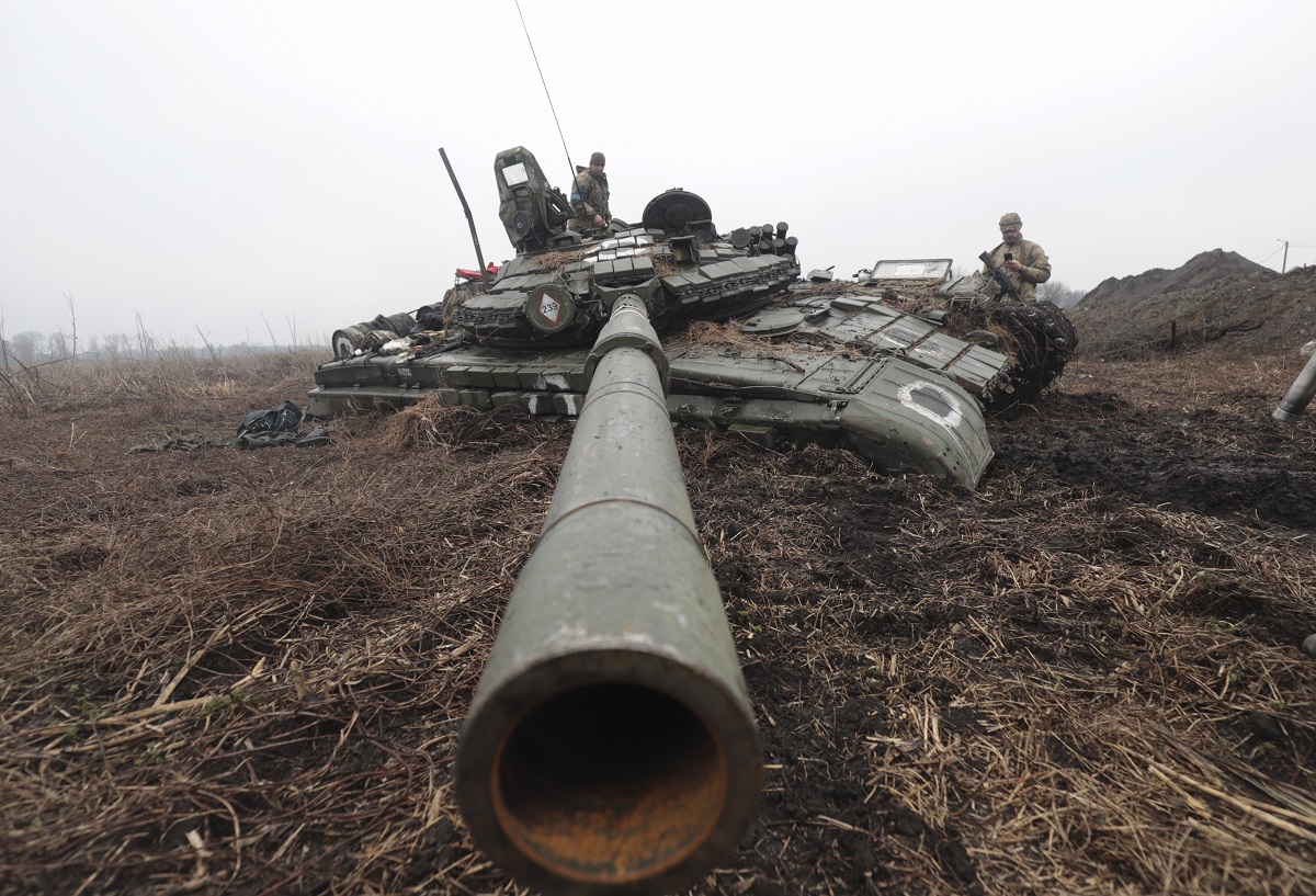 Πόλεμος στην Ουκρανία © EPA/STR