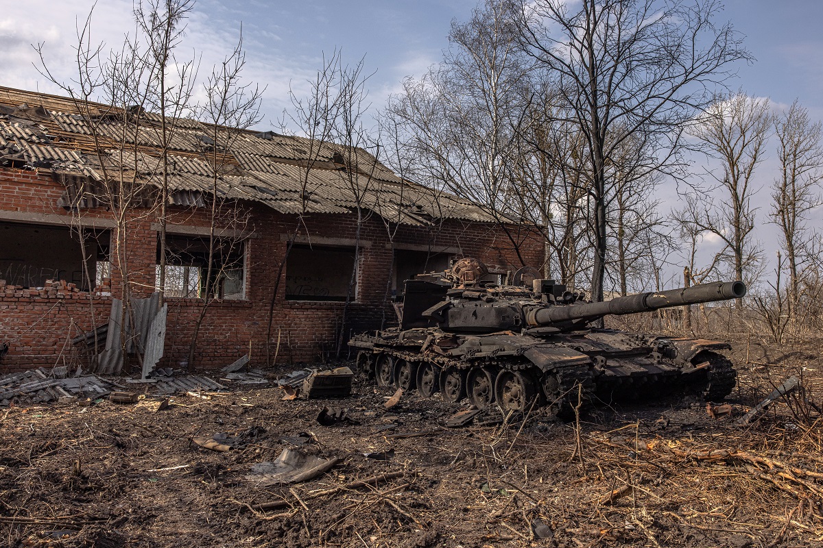 Πόλεμος στην Ουκρανία © EPA/ROMAN PILIPEY