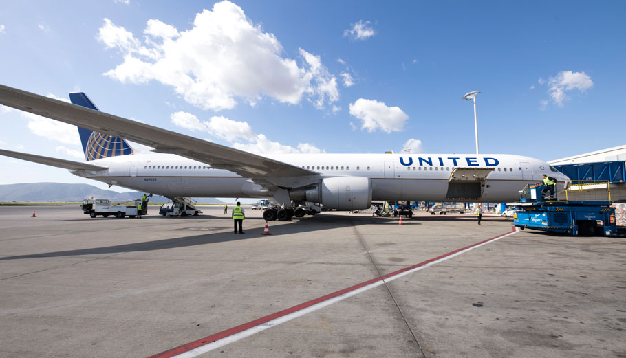 Αεροσκάφος της United Airlines © ΔΤ