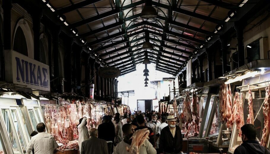 Κίνηση στη Βαρβάκειο Αγορά ©Eurokinissi