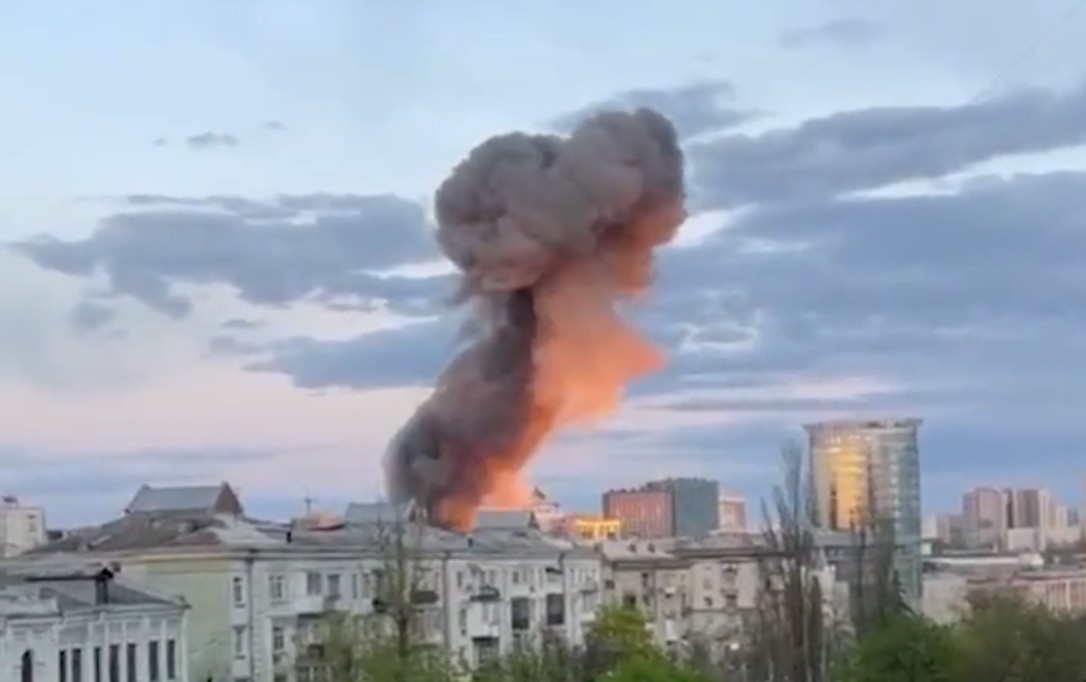 Βομβαρδισμοί στην Ουκρανία © Twitter