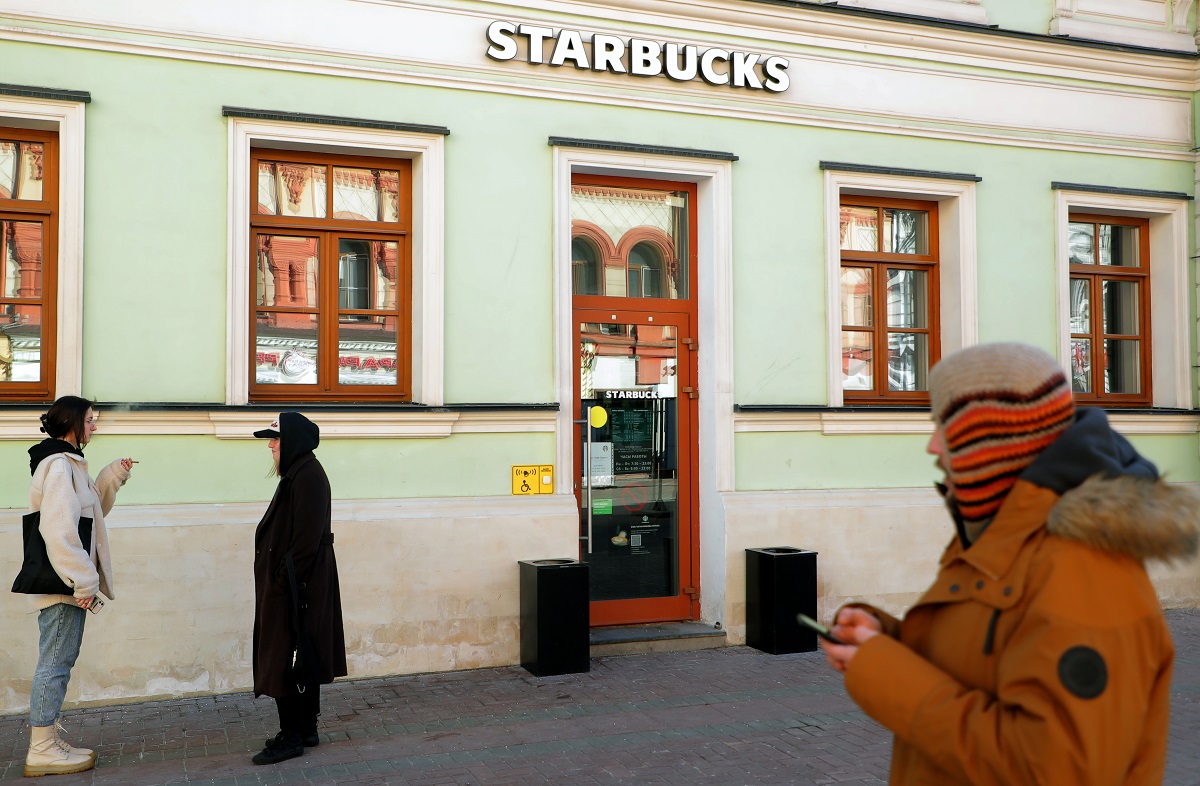 Κατάστημα Starbucks στη Ρωσία