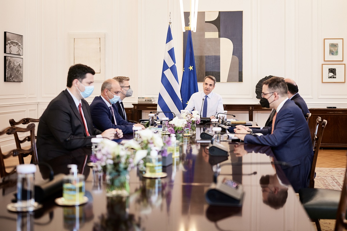 Υπουργικό Συμβούλιο υπό την προεδρία Μητσοτάκη την Τρίτη