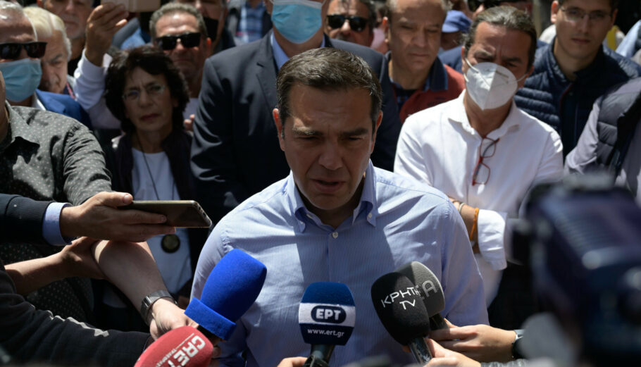 Περιοδεία του προέδρου του ΣΥΡΙΖΑ, Αλέξη Τσίπρα, στην Κρήτη © Ευρωκίνηση