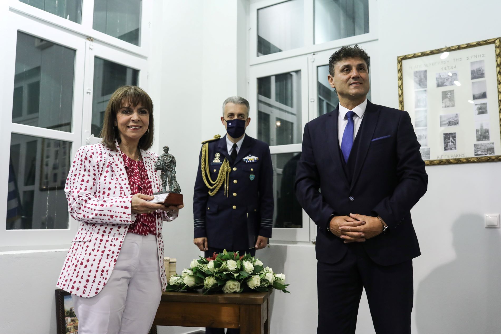 Η ΠτΔ στη Σύμη για τις εκδηλώσεις της επετείου της 8ης Μαΐου 1945