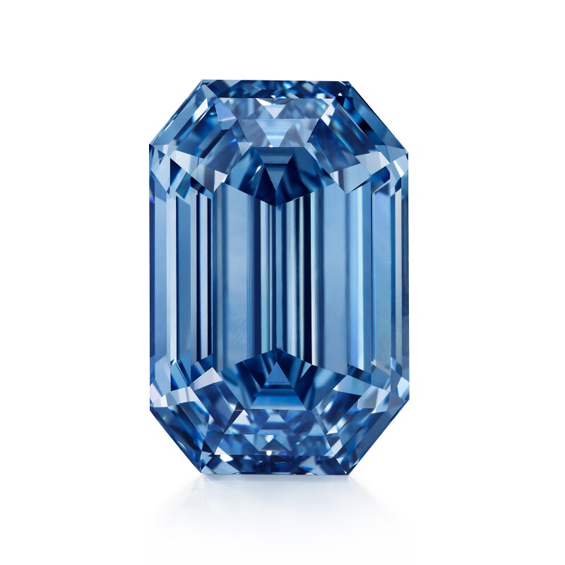 Το μπλε διαμάντι (The De Beers Blue) ©Sotheby’s