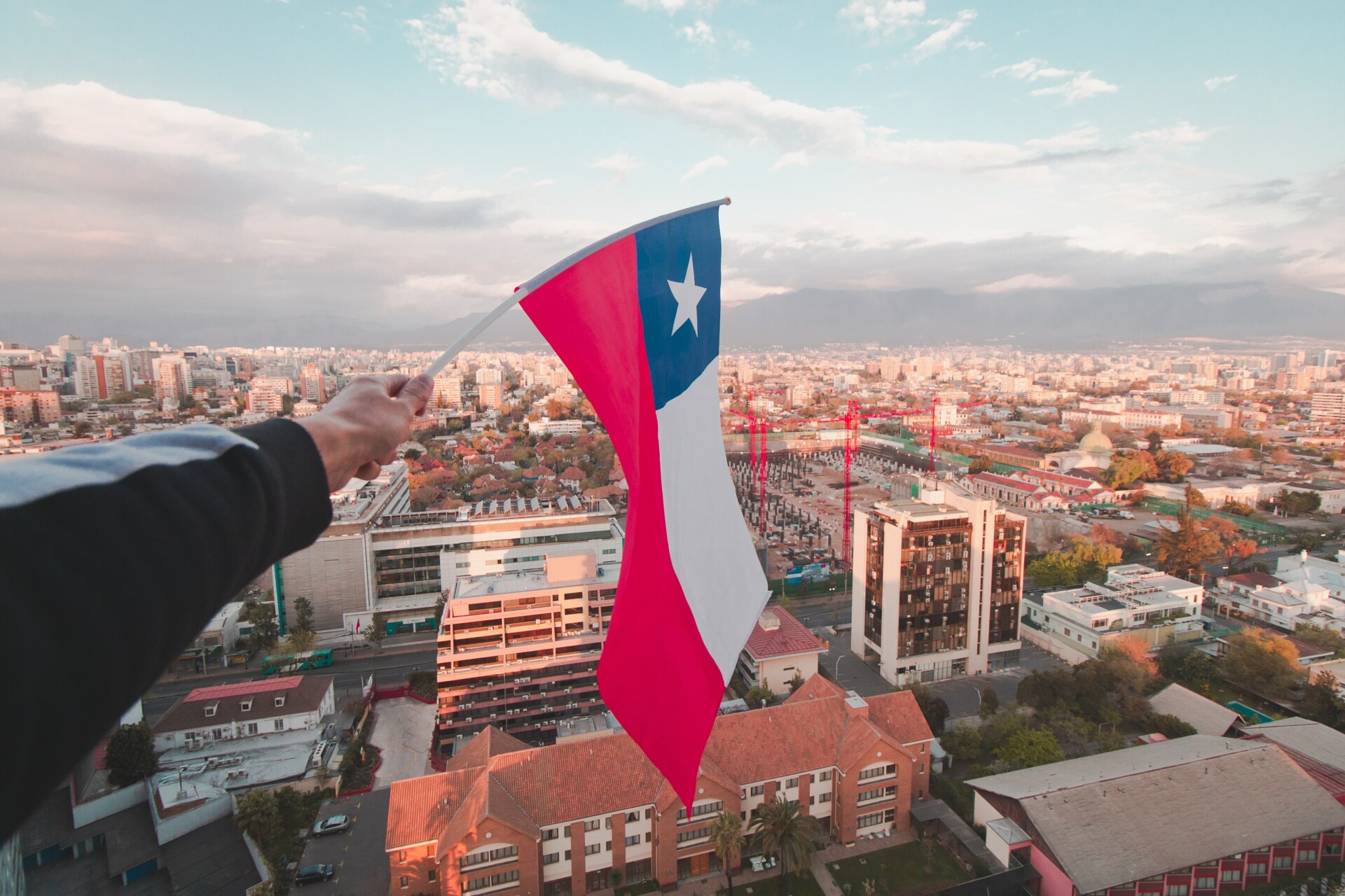 Η σημαία της Χιλής © Unsplash