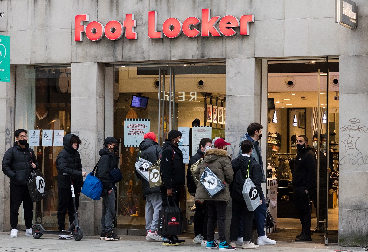 Foot Locker ©EPA/VICKIE FLORES