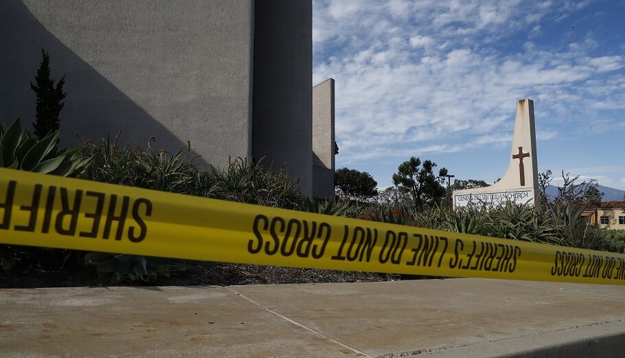 Καλιφόρνια, πυροβολισμοί σε εκκλησία @EPA/CAROLINE BREHMAN