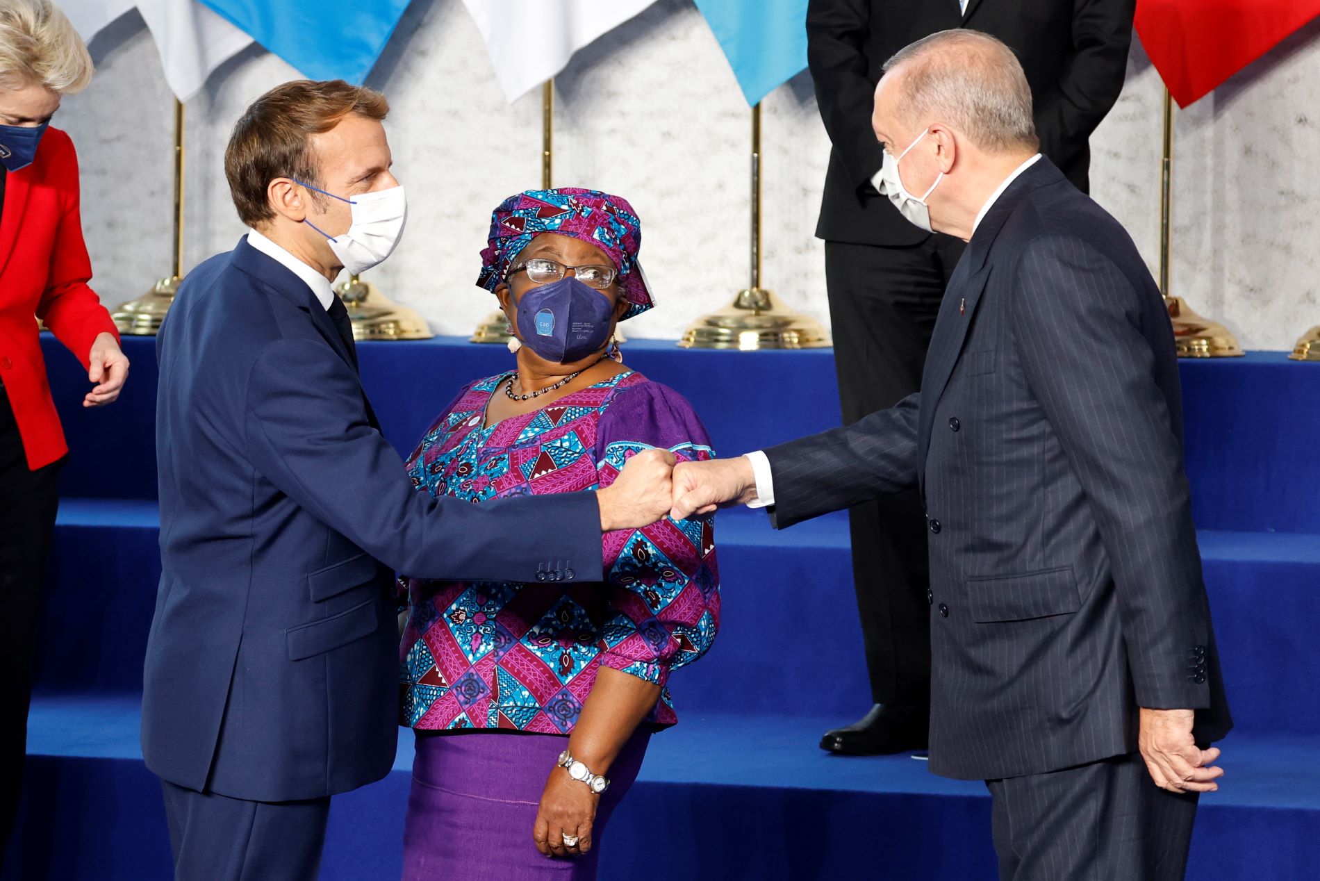 Ο Εμ. Μακρόν και ο Ρ. Τ. Ερντογάν ©EPA/LUDOVIC MARIN