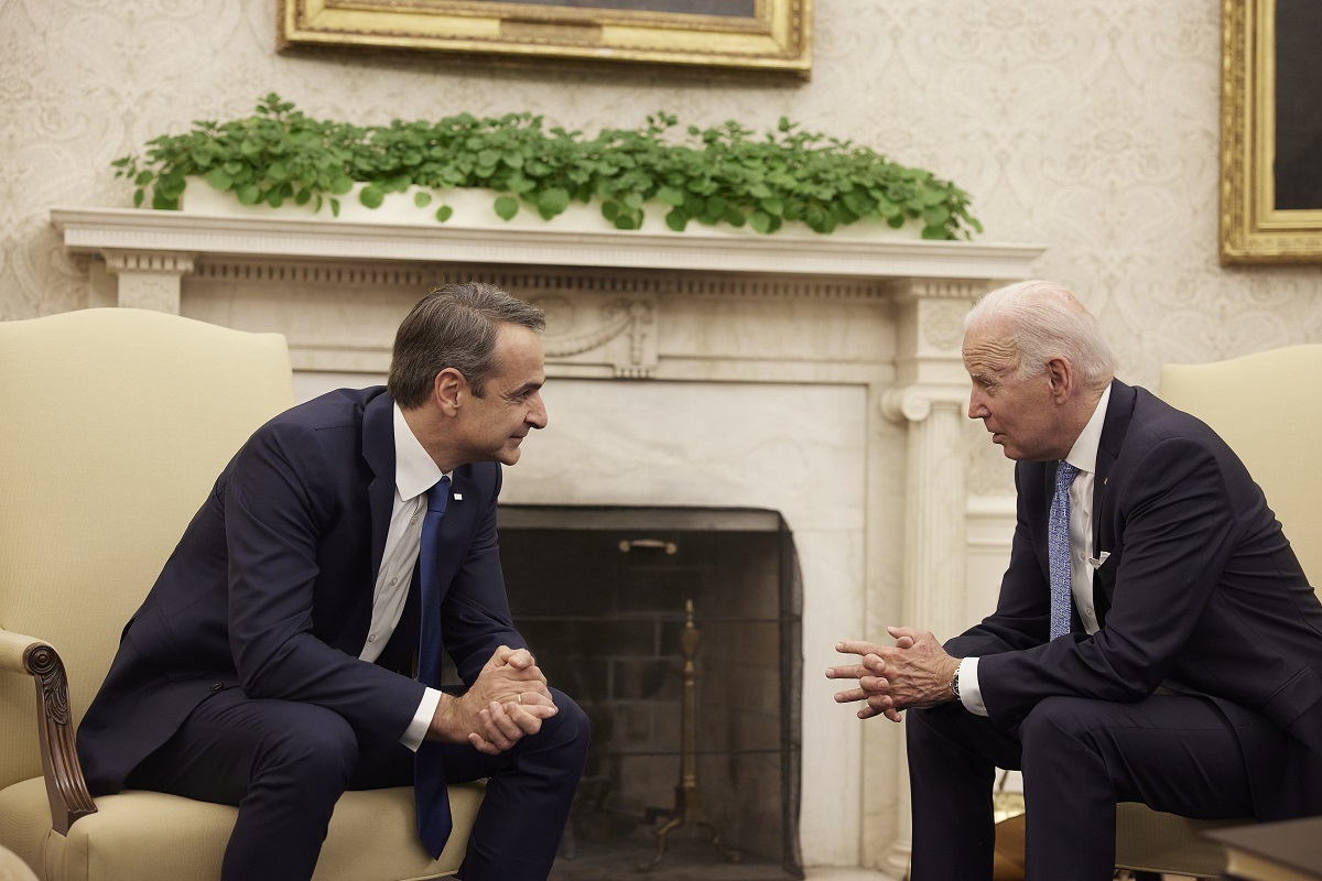 Η γαλάζια πατρίδα του Ερντογάν και η ενέργεια: Όσα έθεσε στον Μπάιντεν ο Μητσοτάκης