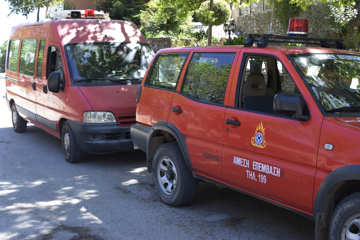 Πυρκαγιά σε δασική έκταση στη Σκόπελο