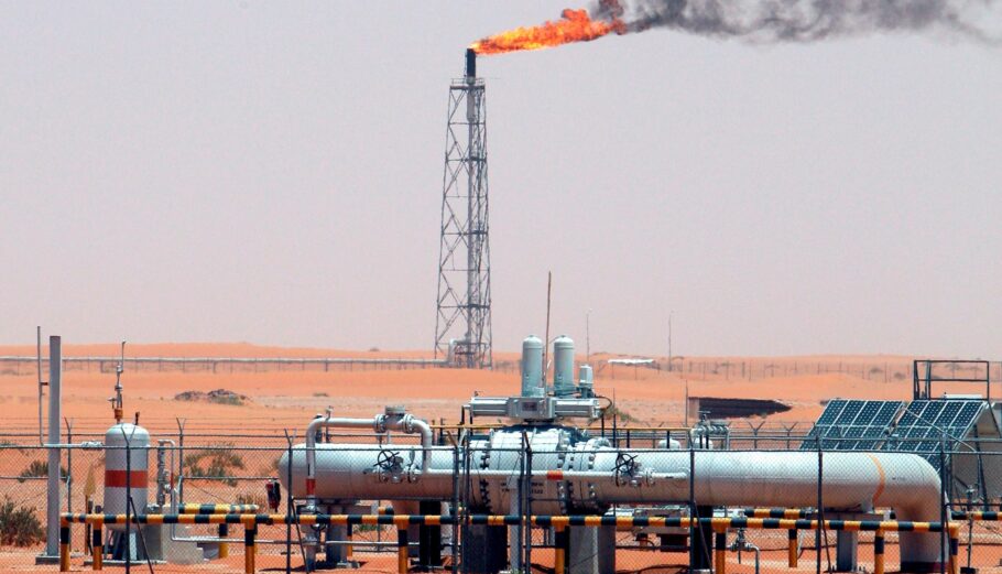 Οι εγκαταστάσεις της Saudi Aramco ©Eurokinissi