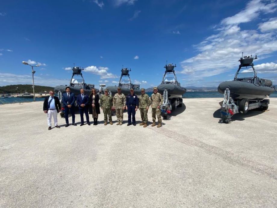 ΗΠΑ: Δωρεά τεσσάρων σκαφών τύπου RHIB στο Πολεμικό Ναυτικό