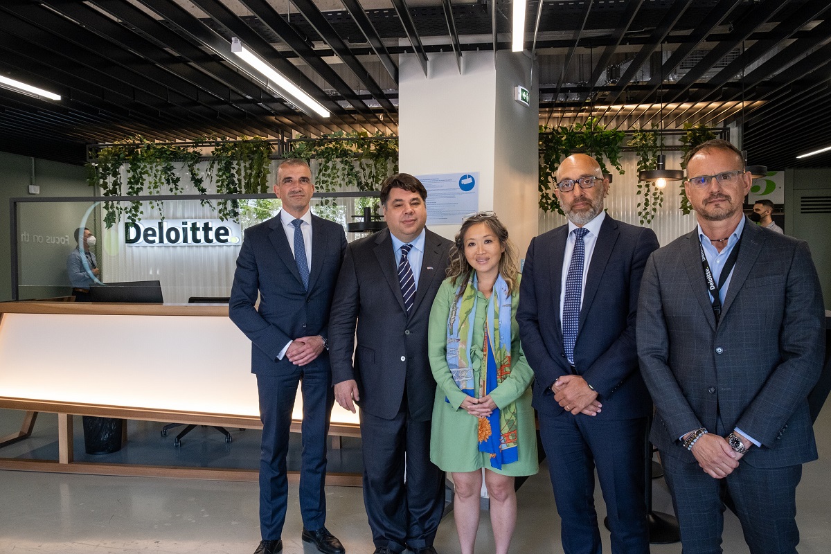 Deloitte: Επίσκεψη του Τζορτζ Τσούνη στη Θεσσαλονίκη