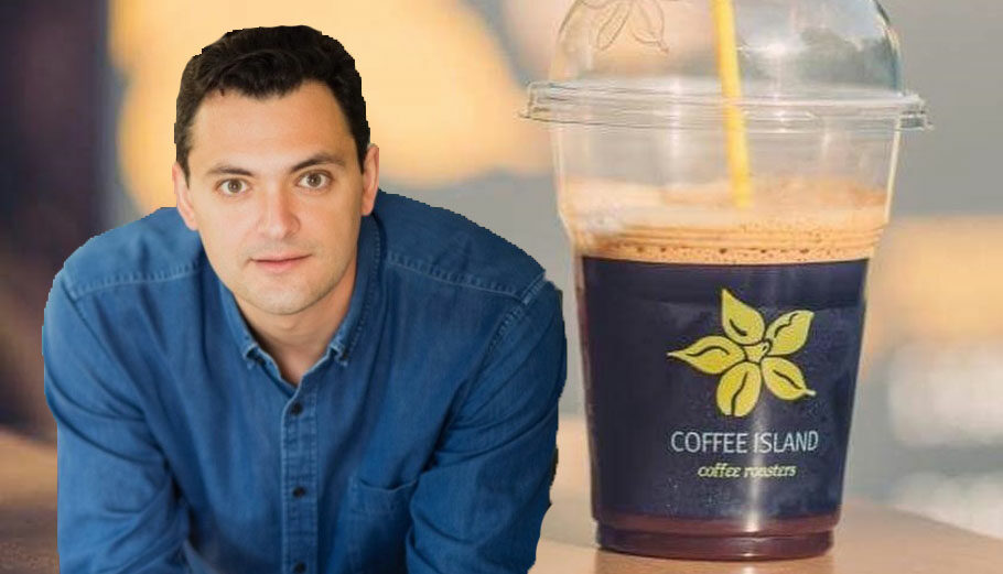 O Γενικός Διευθυντής της Coffee Island, Αλέξανδρος Ζαπανιώτης © Cofee Island / instagram.com/coffee_island_official/ PowerGame.gr
