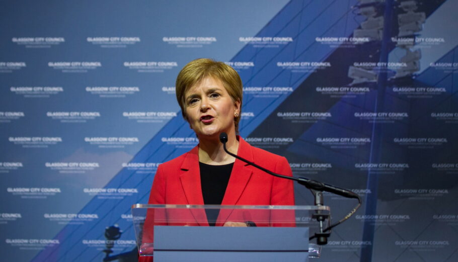 Η πρωθυπουργός της Σκωτίας, Νίκολα Στέρτζεον © EPA/ROBERT PERRY