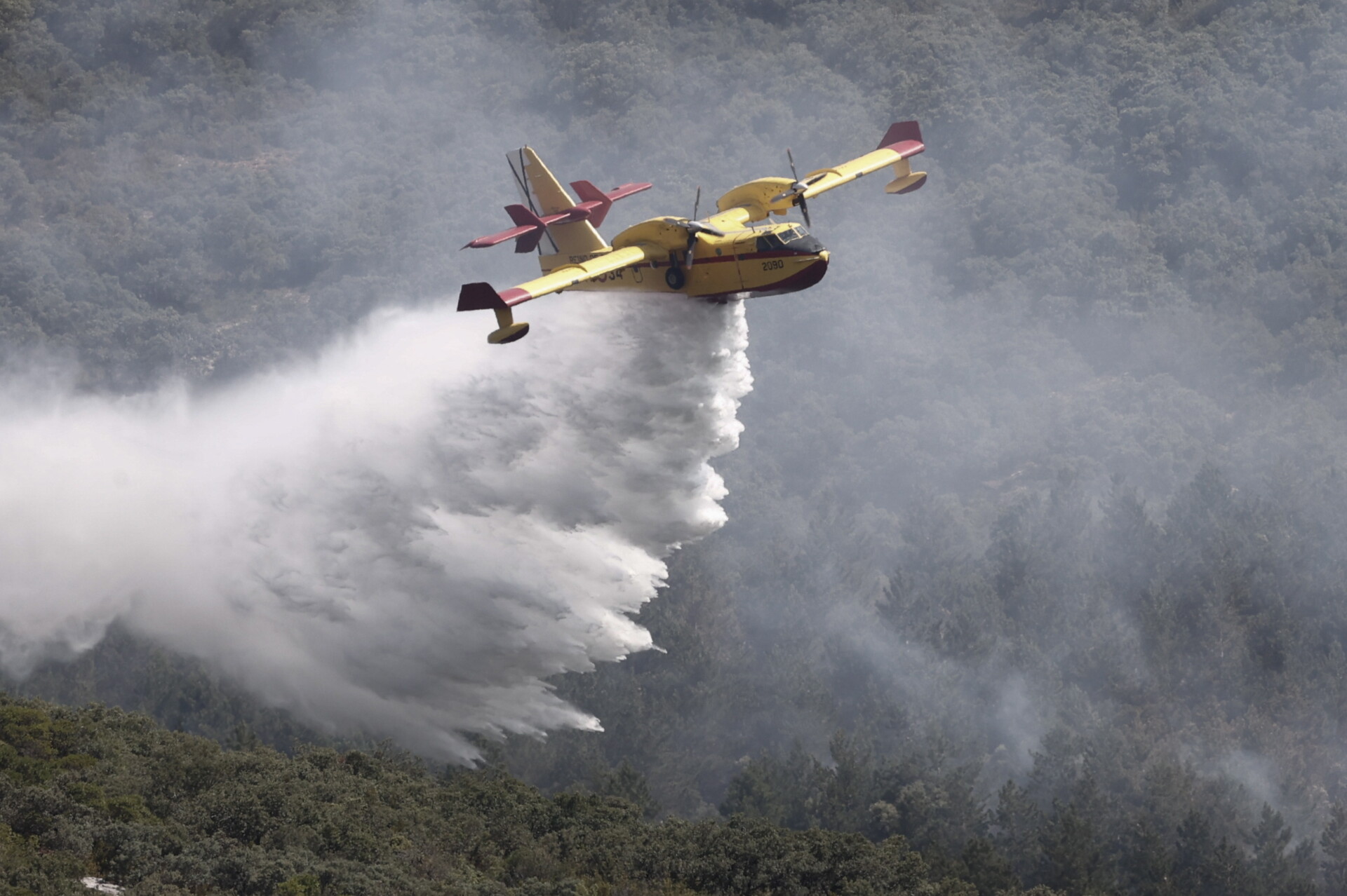 Φωτιές στην Ισπανία © EPA/Jesus Diges