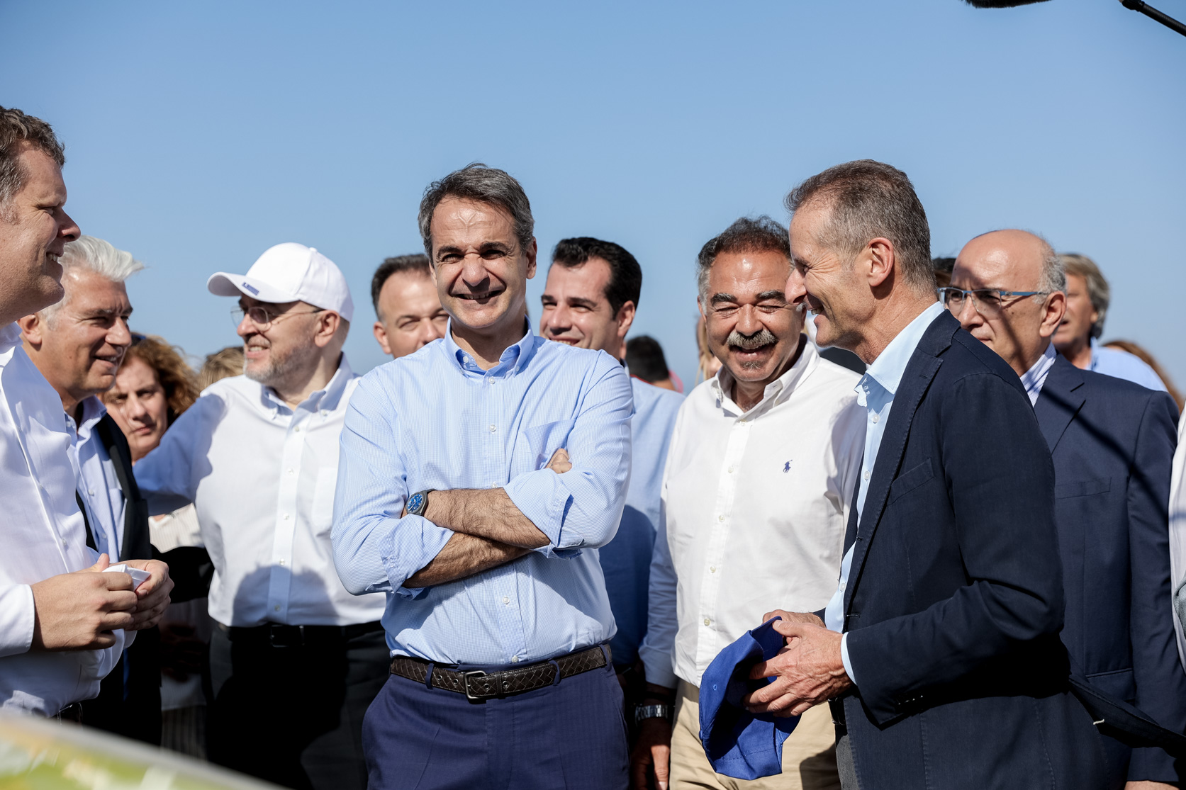 LIVE: Ο Μητσοτάκης στην Αστυπάλαια για το έργο ηλεκτροκίνησης