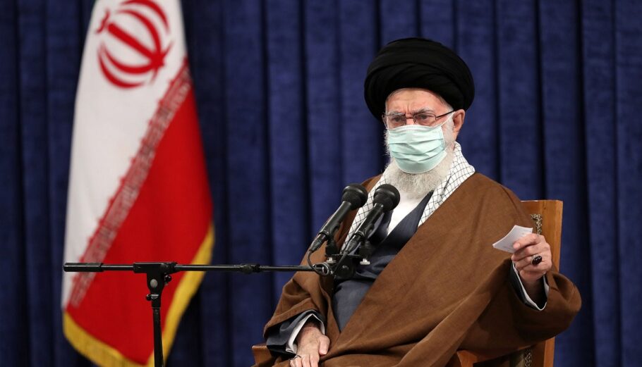 Ο ανώτατος ηγέτης του Ιράν ο Αγιατολάχ Αλί Χαμενέι © EPA/SUPREME LEADER OFFICE