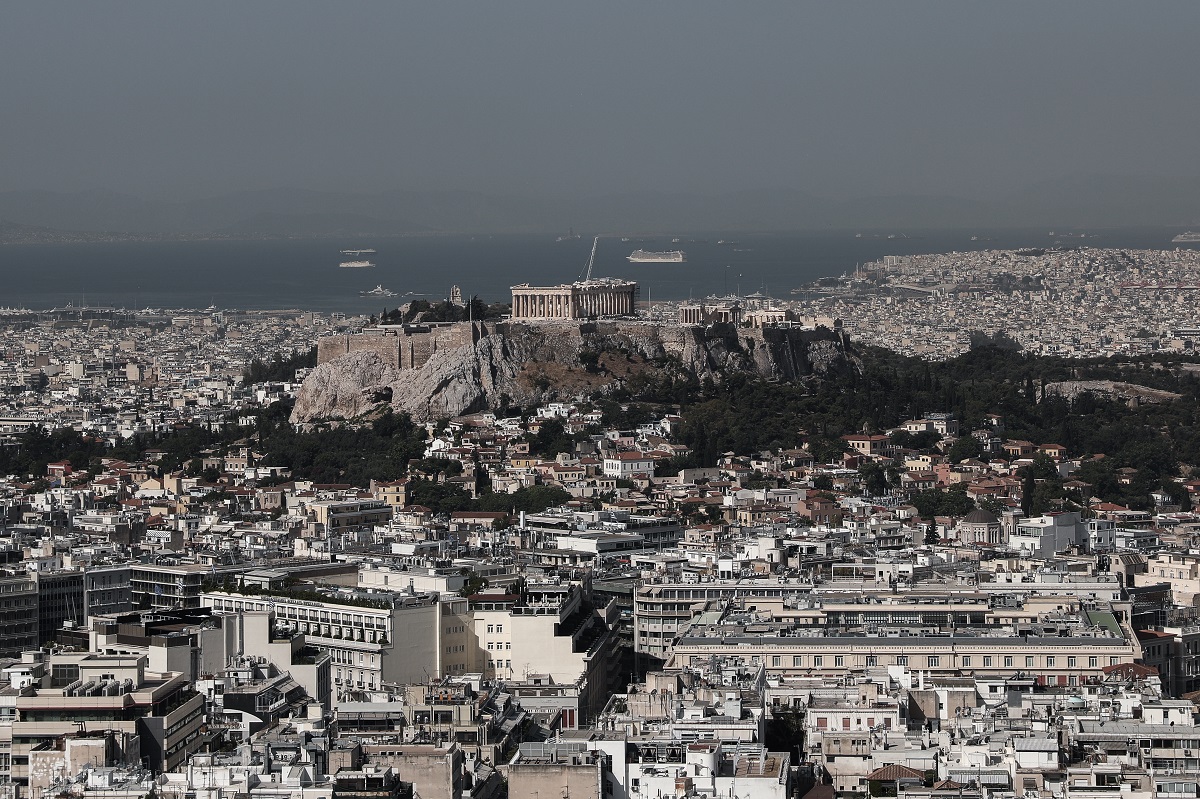 Γενική άποψη της Αθήνας από τον Λυκαβηττό @Eurokinissi