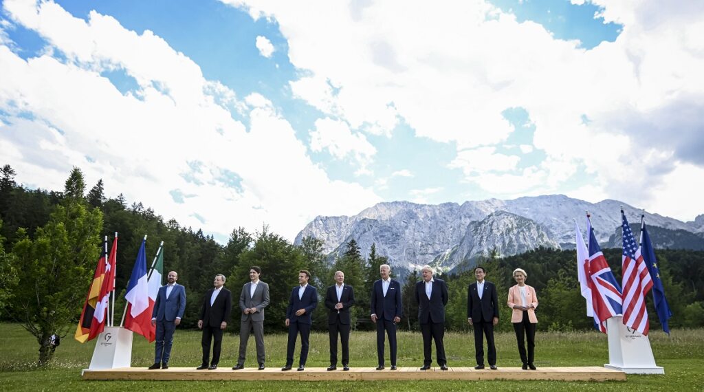 Η Σύνοδος Κορυφής της G7 © EPA/CHRISTIAN BRUNA
