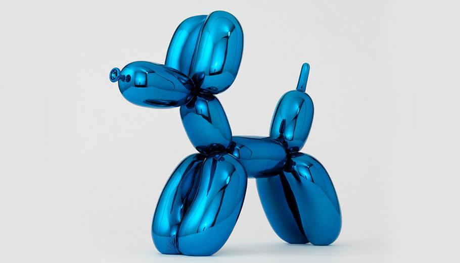 Έργο του Jeff Koons που εκτίθεται στην Γκαλερί Σκουφά © skoufagallery.gr / Jeff Koons