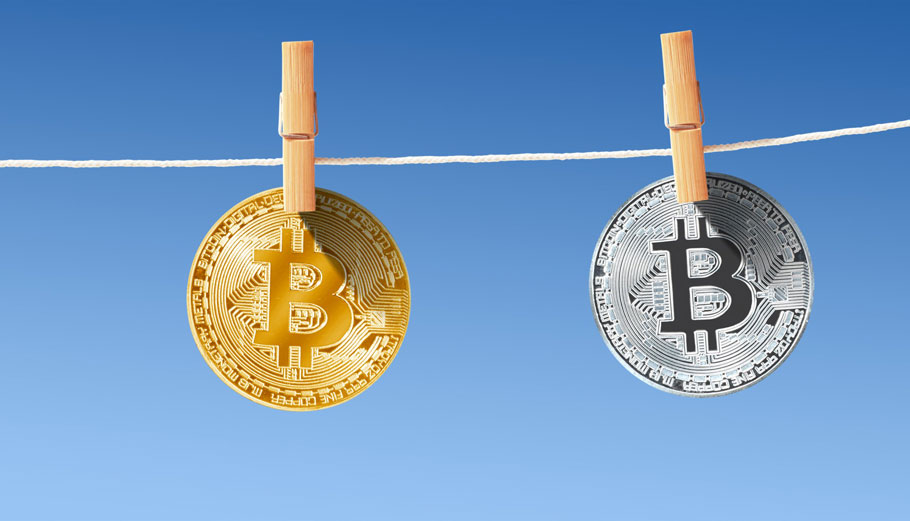 Ξέπλυμα μαύρου χρήματος - bitcoin © 123rf