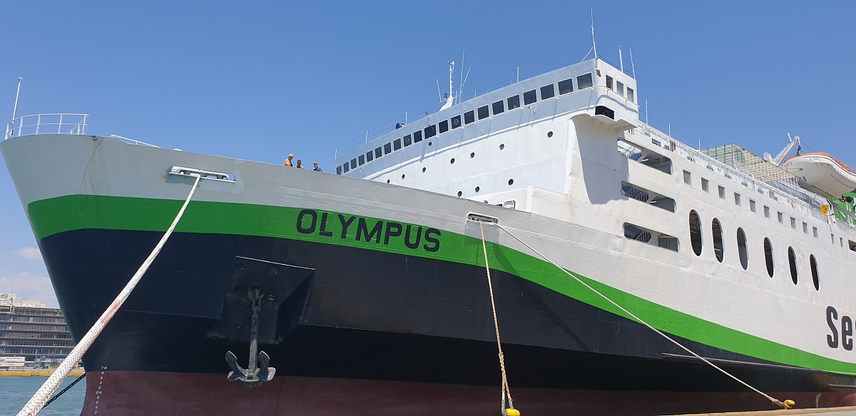 To πλοίο Olympus ©facebook.com/SeaSpeed-ferries-