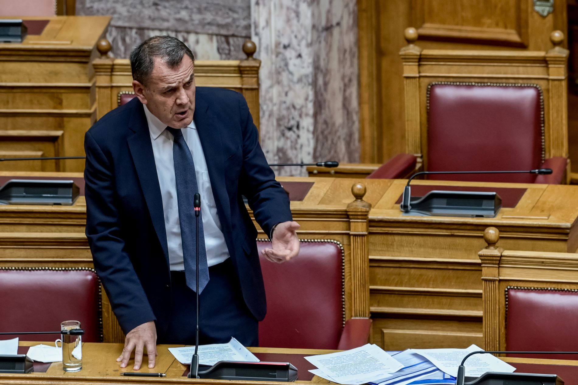 Ο Ν. Παναγιωτόπουλος ©Eurokinissi