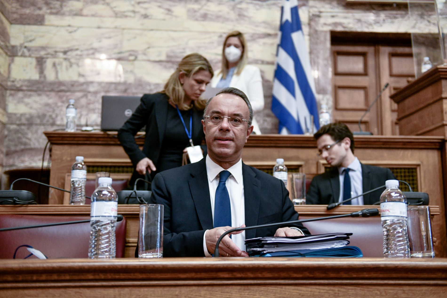 Ο Χρ. Σταϊκούρας ©Eurokinissi
