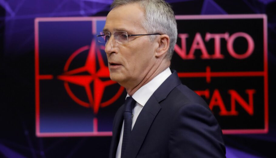 Ο Γενσ Στόλτενμπεργκ ©EPA/OLIVIER HOSLET