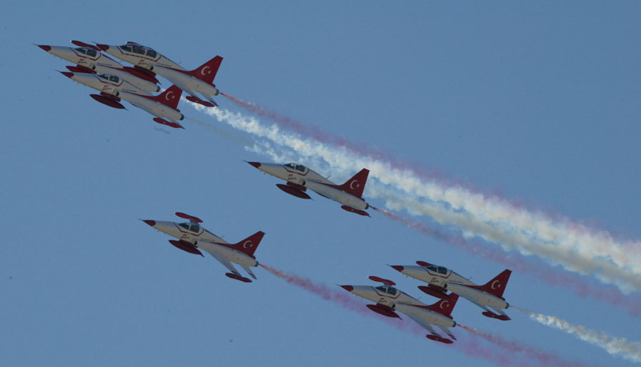 Τουρκικά αεροσκάφη - Φωτογραφία Αρχείου © EPA PHOTO EPA/KATIA CHRISTODOULOU/str