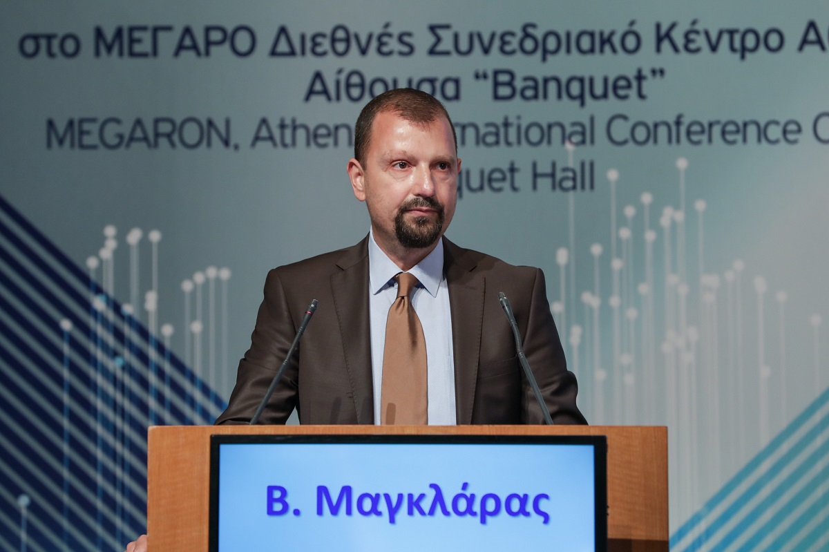 Ο Βασίλης Μαγκλάρας, CEO του Θριάσιου Εμπορευματικού Κέντρου © ΔΤ