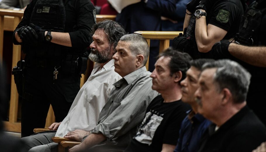 Δίκη Χρυσής Αυγής σε δεύτερο βαθμό στο Εφετείο Αθηνών, Τετάρτη 15 Ιουνίου 2022. (ΤΑΤΙΑΝΑ ΜΠΟΛΑΡΗ/EUROKINISSI)