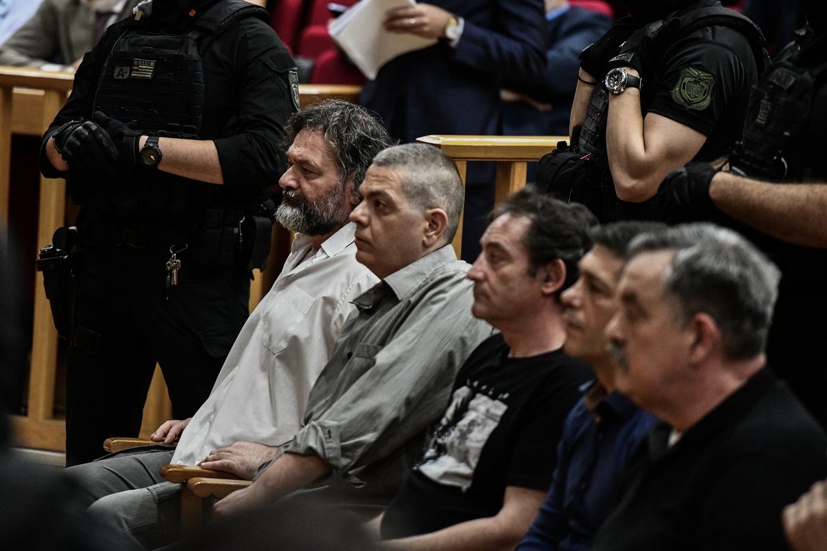 Δίκη Χρυσής Αυγής σε δεύτερο βαθμό στο Εφετείο Αθηνών, Τετάρτη 15 Ιουνίου 2022. (ΤΑΤΙΑΝΑ ΜΠΟΛΑΡΗ/EUROKINISSI)