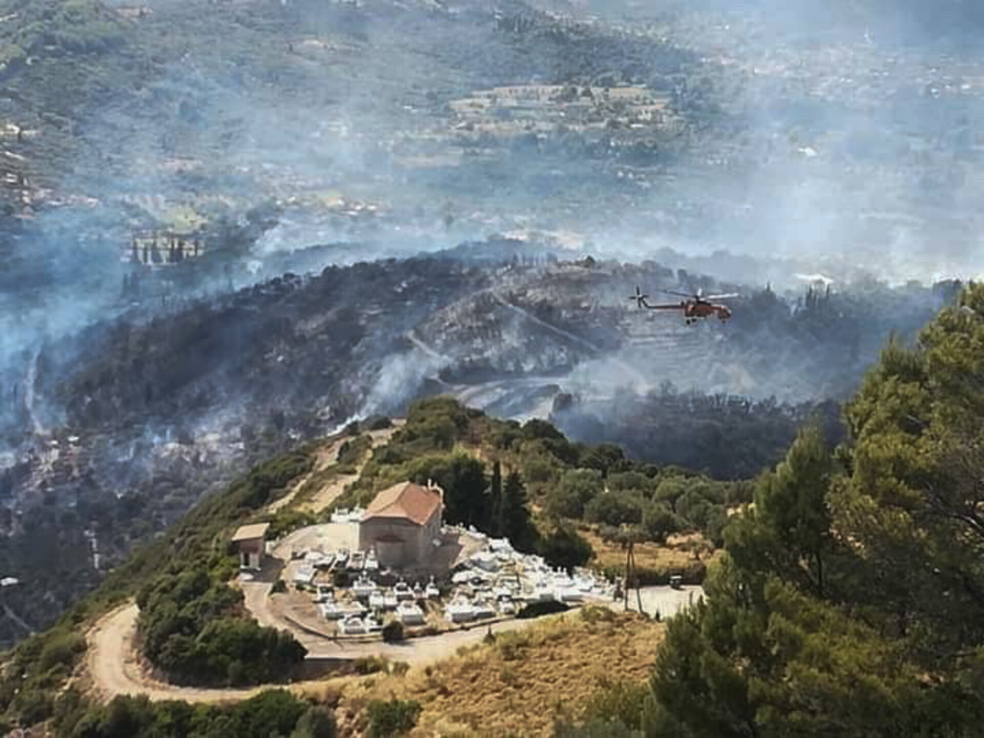 Κίνδυνος πυρκαγιάς για τις Περιφέρειες Αττικής και Στ. Ελλάδας το Σάββατο