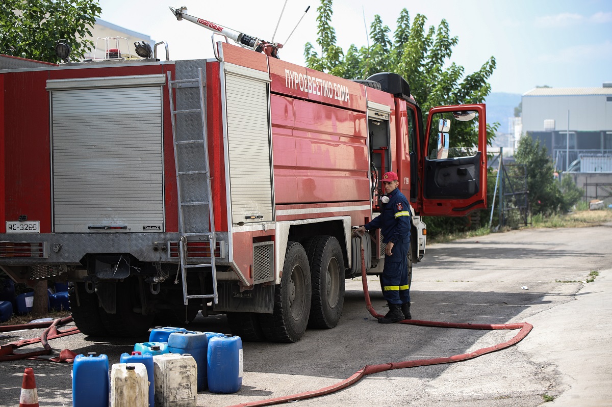 Πυρκαγιά στον Ασπρόπυργο