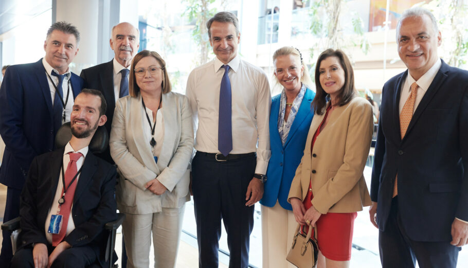 Συνάντηση Μητσοτάκη με ευρωβουλευτές της ΝΔ © Ευρωκίνηση